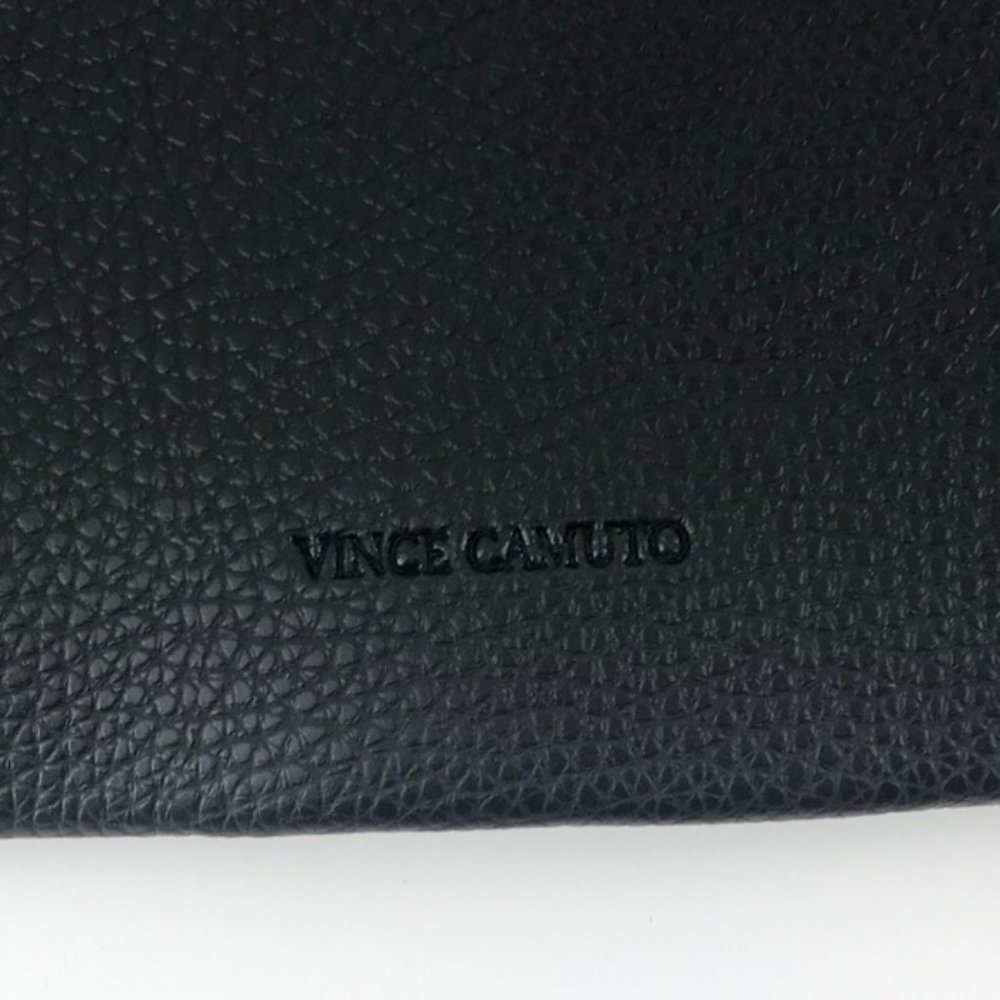 Vince Camuto : Black and Gray Vegan Leather Tote - Picture 4 of 5